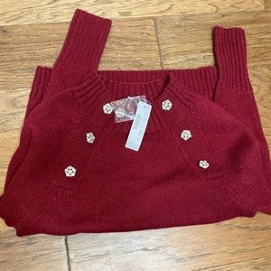 Jcrew mock neck sweater